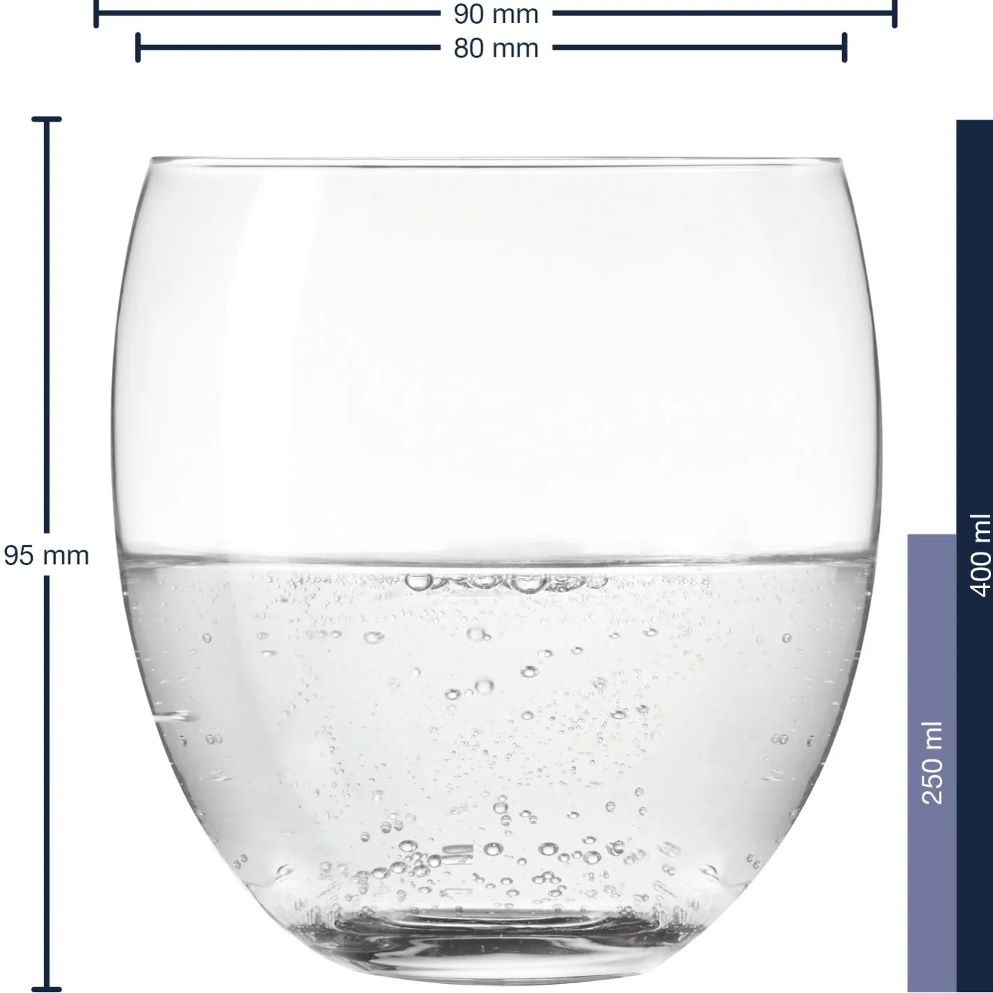 Trinkglas CHEERS 400 ml 6er-Set*LEONARDO Best