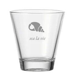 Trinkglas CIAO 215 ml mit persönlicher Gravur*LEONARDO