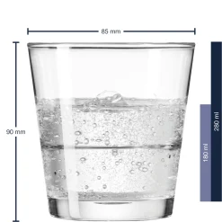 Trinkglas EVENT 280 ml 6er-Set*LEONARDO Online