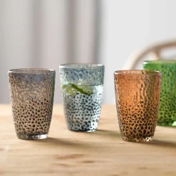 Trinkglas MATERA 340 ml grün 4er-Set*LEONARDO Hot