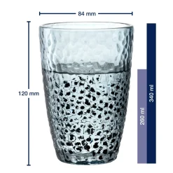 Trinkglas MATERA 340ml blau 4er-Set*LEONARDO Sale