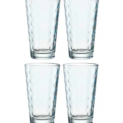 Trinkglas OPTIC 540 ml hellblau 4er Set*LEONARDO