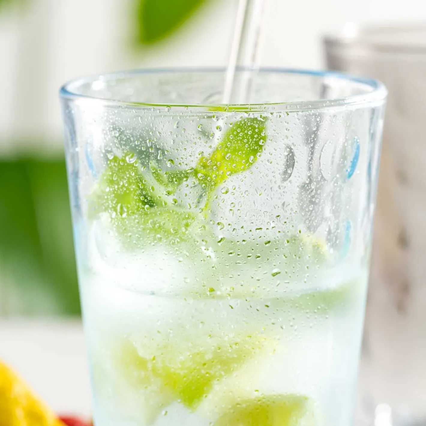 Trinkglas OPTIC 540 ml hellblau 4er Set*LEONARDO