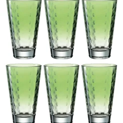 Trinkglas OPTIC 300 ml hellgrün 6er-Set*LEONARDO Sale