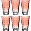 Trinkglas OPTIC 300 ml rot 6er-Set*LEONARDO Outlet
