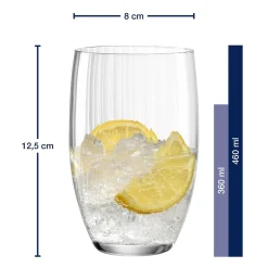 Trinkglas POESIA 460 ml 6er-Set*LEONARDO Discount