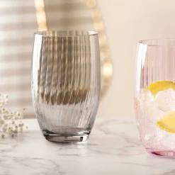 Trinkglas POESIA 460 ml grau 6er-Set*LEONARDO Hot