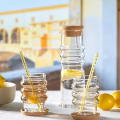 Trinkglas SOLE 440 ml apricot 2er-Set*LEONARDO Best