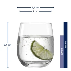 Trinkglas TIVOLI 360 ml 6er-Set*LEONARDO