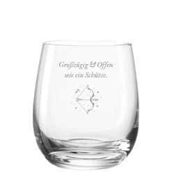 Trinkglas TIVOLI 360 ml mit persönlicher Gravur*LEONARDO New