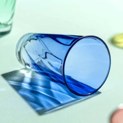 Trinkglas TWIST 300 ml blau 4er-Set*LEONARDO New