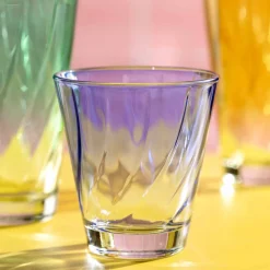 Trinkglas TWIST 215 ml blau 4er-Set*LEONARDO Hot