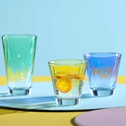 Trinkglas TWIST 215 ml blau 4er-Set*LEONARDO Hot