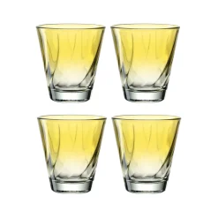 Trinkglas TWIST 215 ml gelb 4er-Set*LEONARDO Sale