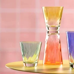 Trinkglas TWIST 215 ml grün 4er-Set*LEONARDO New