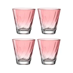 Trinkglas TWIST 215 ml rot 4er-Set*LEONARDO Outlet