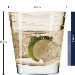 Trinkglas VARIO 250 ml 6er-Set*LEONARDO New