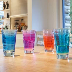 Trinkglas VARIO STRUTTURA 280 ml Farbverlauf 6er-Set*LEONARDO Sale