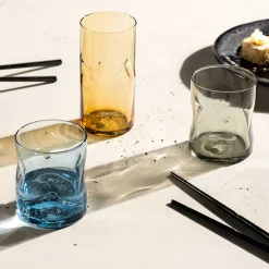 Trinkglas VESUVIO 330 ml amber 4er Set*LEONARDO Hot