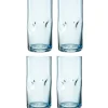 Trinkglas VESUVIO 330 ml blau 4er-Set*LEONARDO Outlet