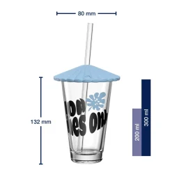 Trinkset SOLE 300 ml blau 3-teilig*LEONARDO Sale