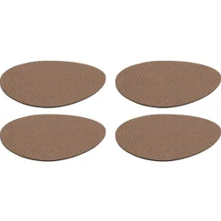 Untersetzer GOCCE braun/beige 4er-Set*LEONARDO Best