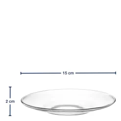 Untertasse TÈ PER TE 15 cm 6er-Set*LEONARDO Best