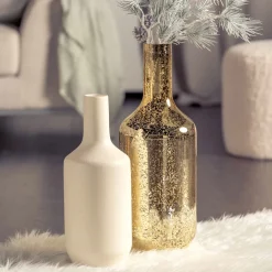 Vase 50 cm gold gesprenkelt MILANO*LEONARDO Sale