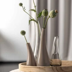 Vase ARCO 25 cm taupe opac*LEONARDO Discount