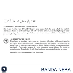 Vase BANDA NERA 40 cm*LEONARDO Sale