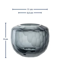 Vase BELLAGIO 9 cm anthrazit*LEONARDO Best
