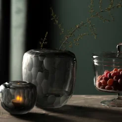 Vase BELLAGIO 18 cm anthrazit*LEONARDO Sale