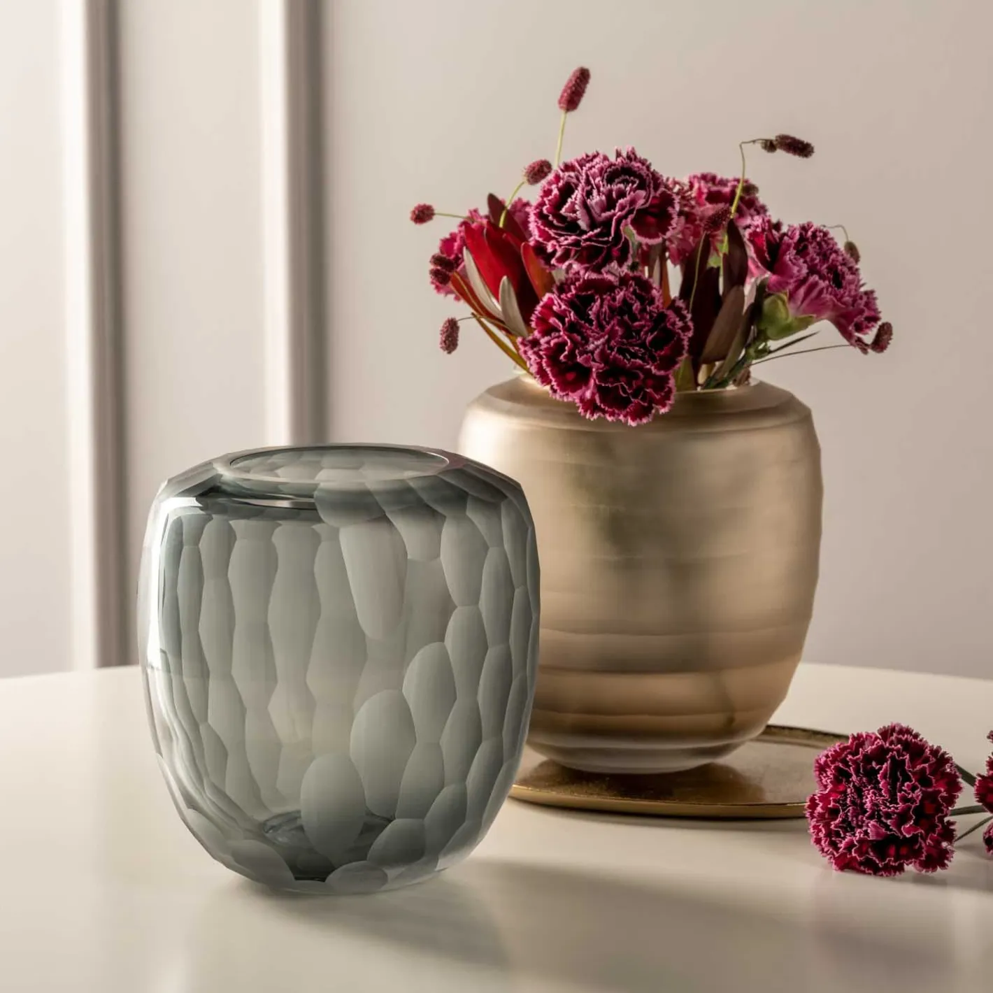 Vase BELLAGIO 18 cm beige*LEONARDO Best