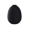 Vase CASOLARE 16 cm schwarz Metall*LEONARDO Discount