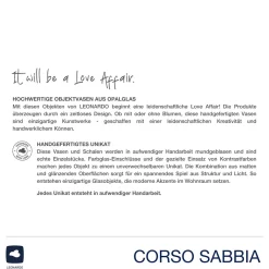 Vase CORSO SABBIA 25 cm*LEONARDO Clearance