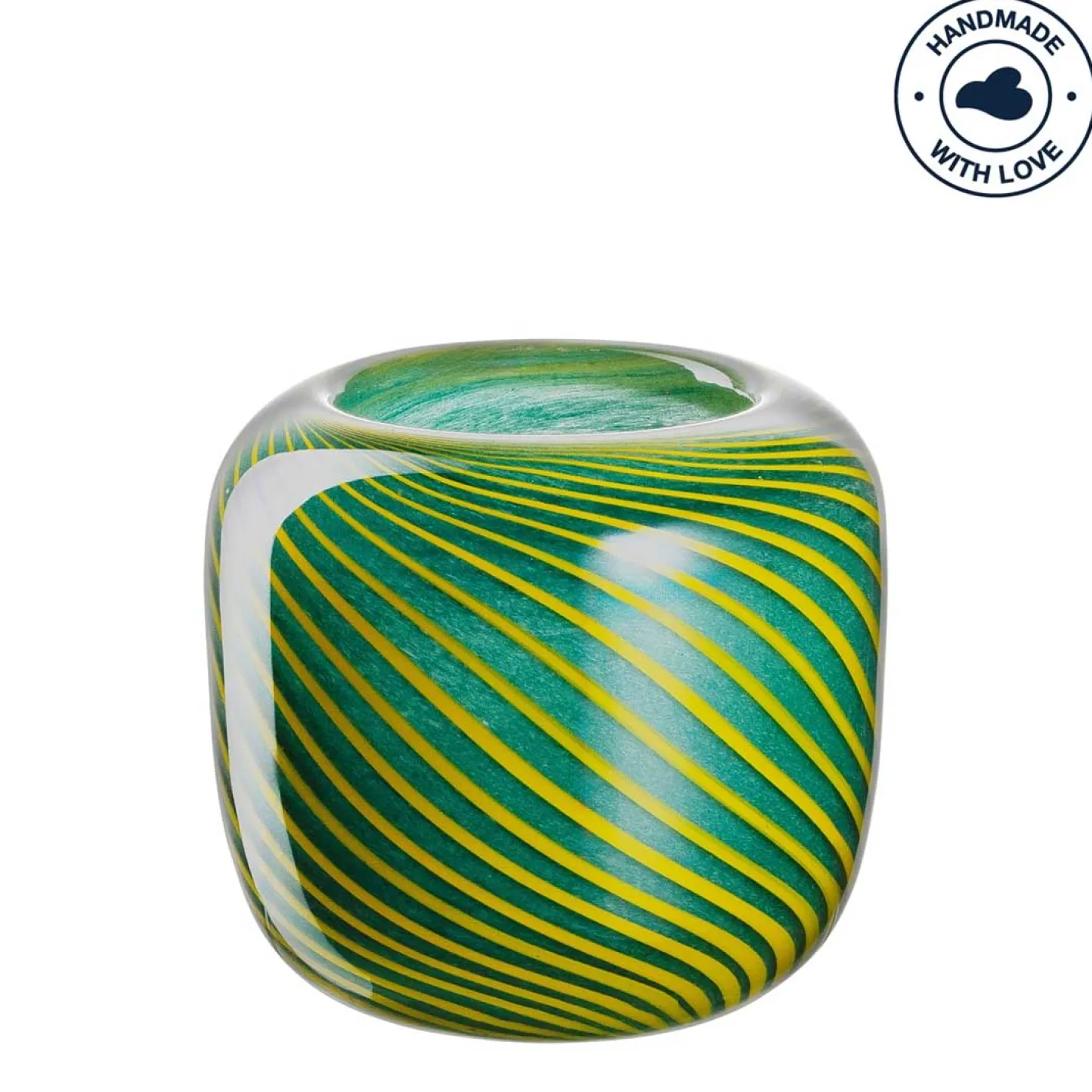 Vase FILO COLORI 10 cm grün*LEONARDO Clearance