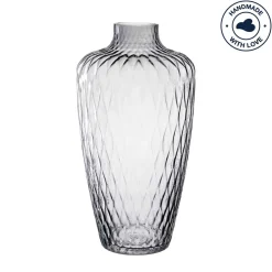Vase GIULIA 38 cm grau*LEONARDO New