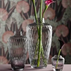 Vase GIULIA 38 cm grau*LEONARDO New