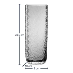Vase MARTELLO 27 cm grau*LEONARDO Best