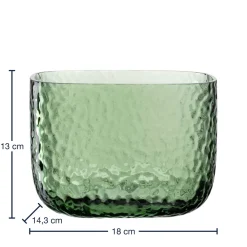 Vase MARTELLO 13 cm grün*LEONARDO Sale