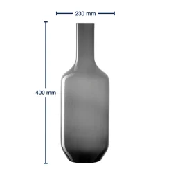 Vase MILANO 64 cm grau*LEONARDO