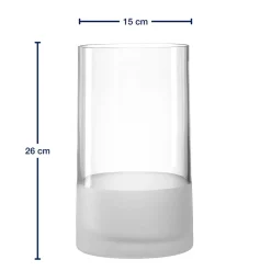 Vase NOVARA 26 cm satiniert*LEONARDO Online