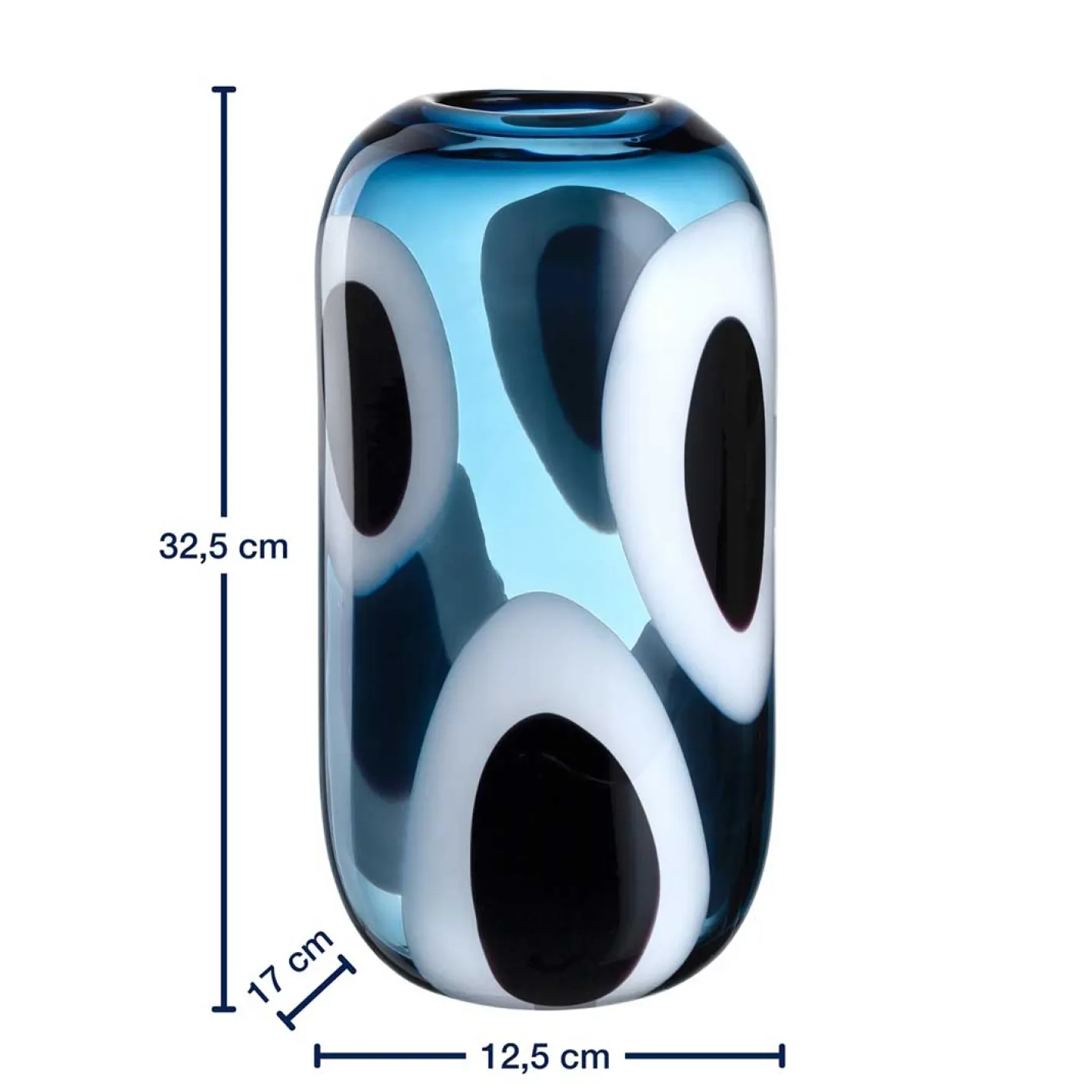 Vase OCCHI BLU 33 cm*LEONARDO Sale