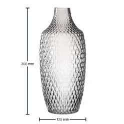 Vase POESIA 30 cm grau*LEONARDO New