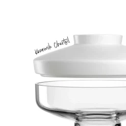 Vase RIVA mit Aufsatz 17 cm weiß*LEONARDO Outlet