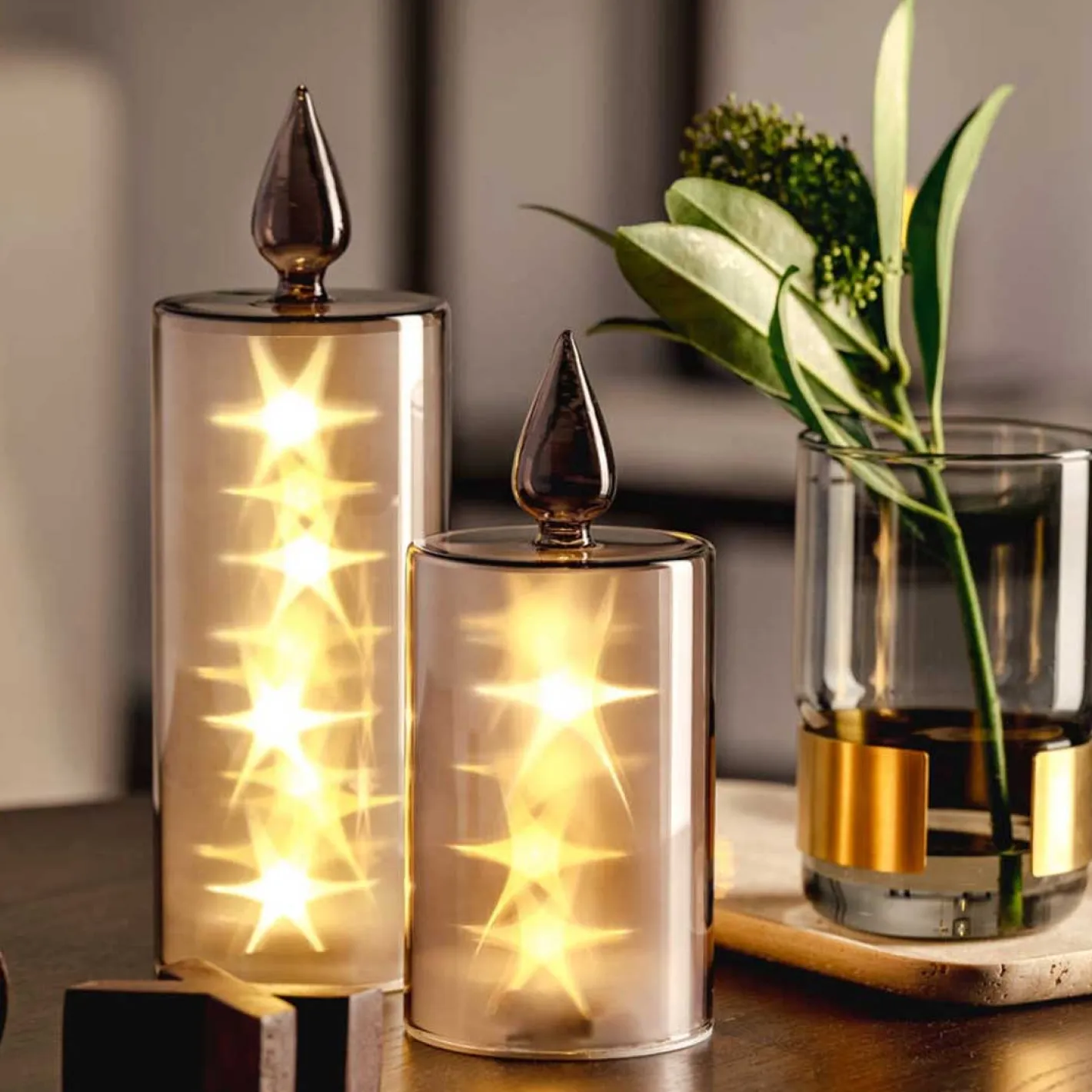 Vase SILENZIO 15 cm grau*LEONARDO Sale