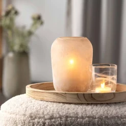 Vase TROGOLO 22 cm beige*LEONARDO Discount