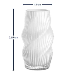 Vase VERDI 23 cm weiß*LEONARDO Clearance