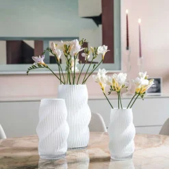 Vase VERDI 23 cm weiß*LEONARDO Clearance