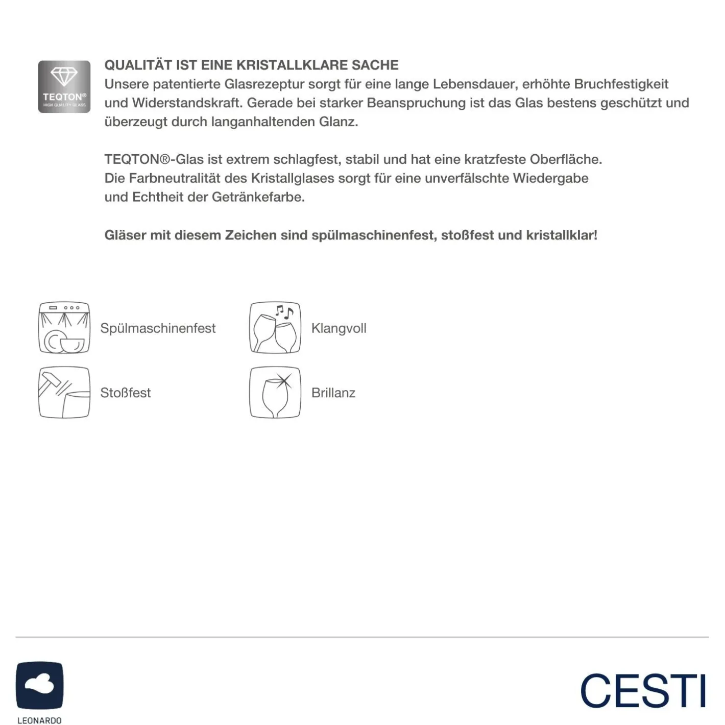 Weinset CESTI 3-teilig + Poliertuch*LEONARDO